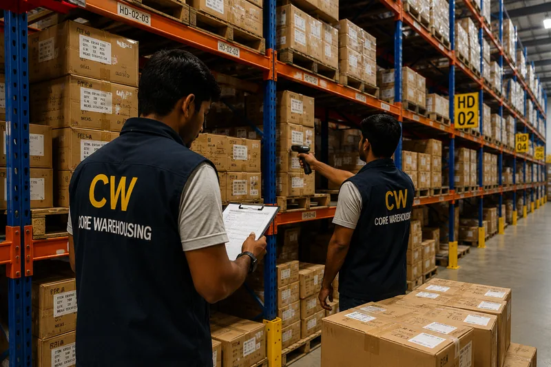 Inventory operations at CoreWarehousing