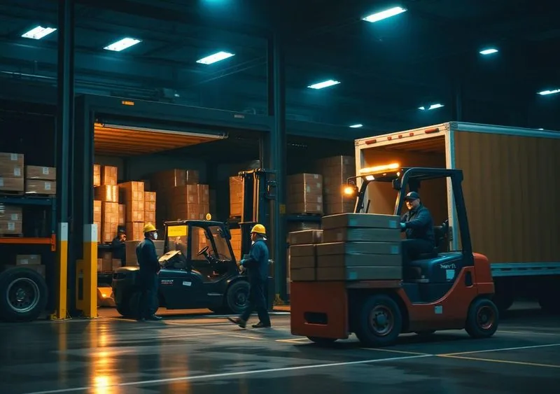 Receiving operations at CoreWarehousing