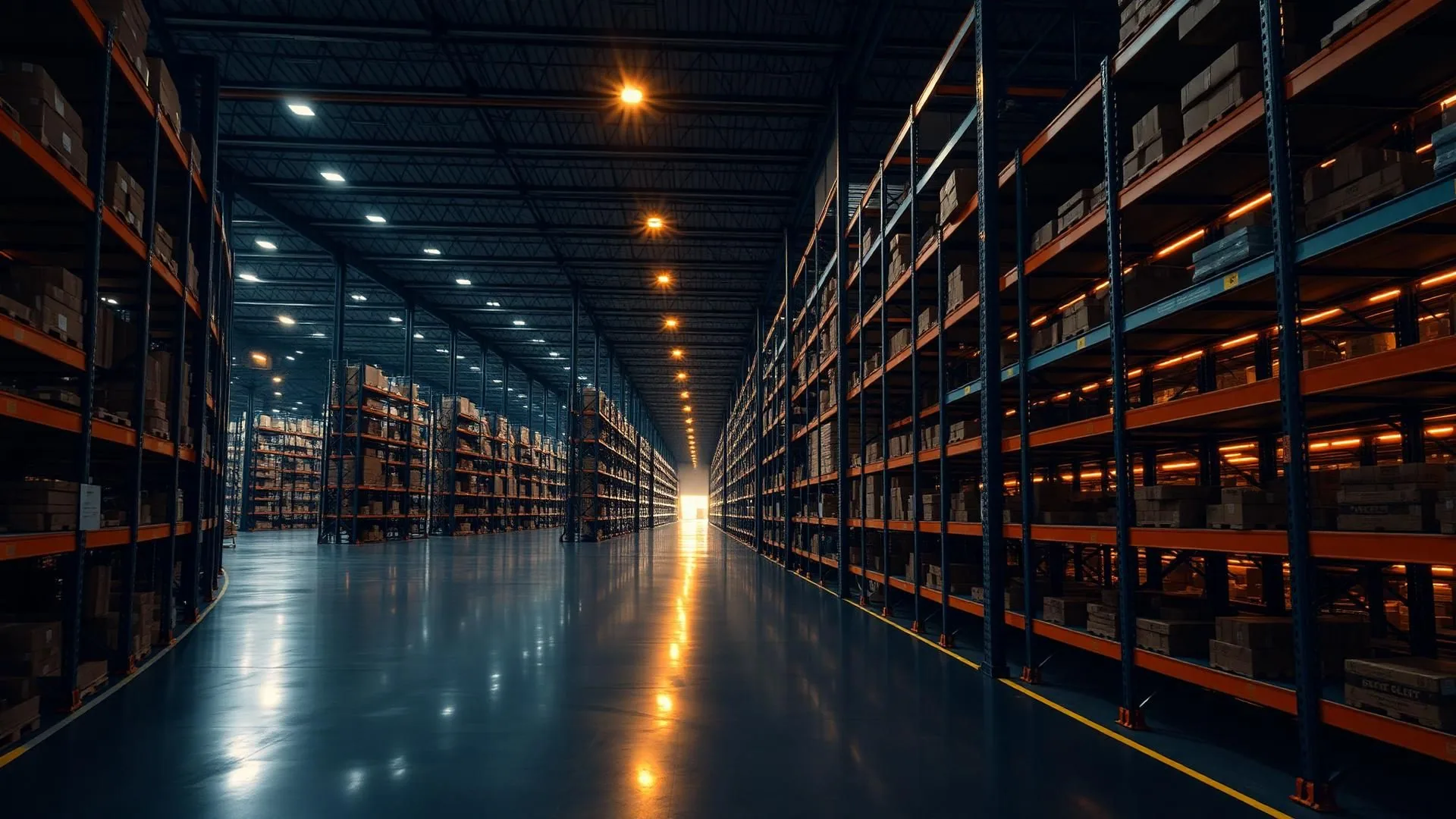 Inside a CoreWarehousing distribution centre